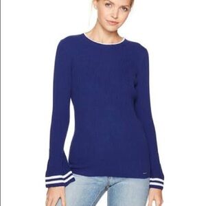 NWOT Nautica Bell Sleeve Sweater